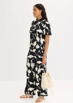 Femme bonprix Chemisiers|Chemisier en satin fluide