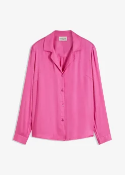 Femme bonprix Chemisiers|Chemisier en satin léger