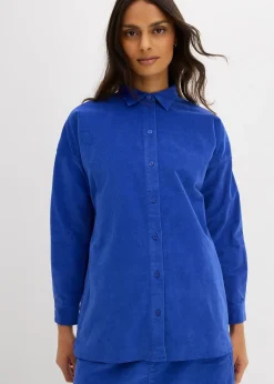 bonprix Chemisier en velours côtelé|Femme Chemisiers