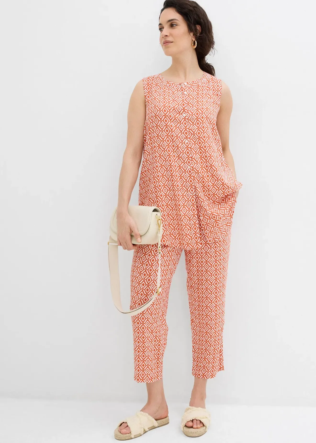 Femme bonprix Deux Pièces & Ensembles|Chemisiers|Chemisier en viscose douce