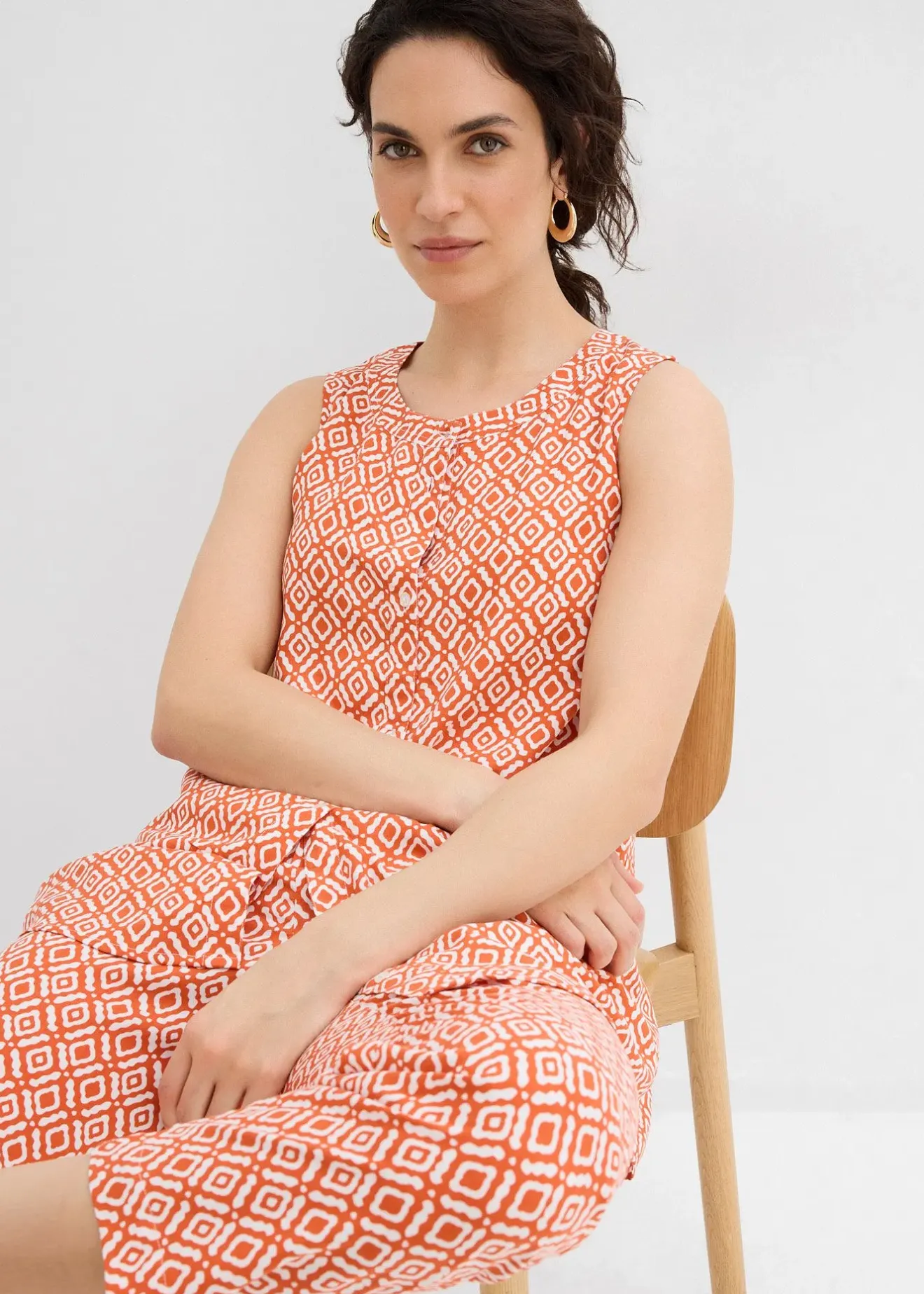 Femme bonprix Deux Pièces & Ensembles|Chemisiers|Chemisier en viscose douce