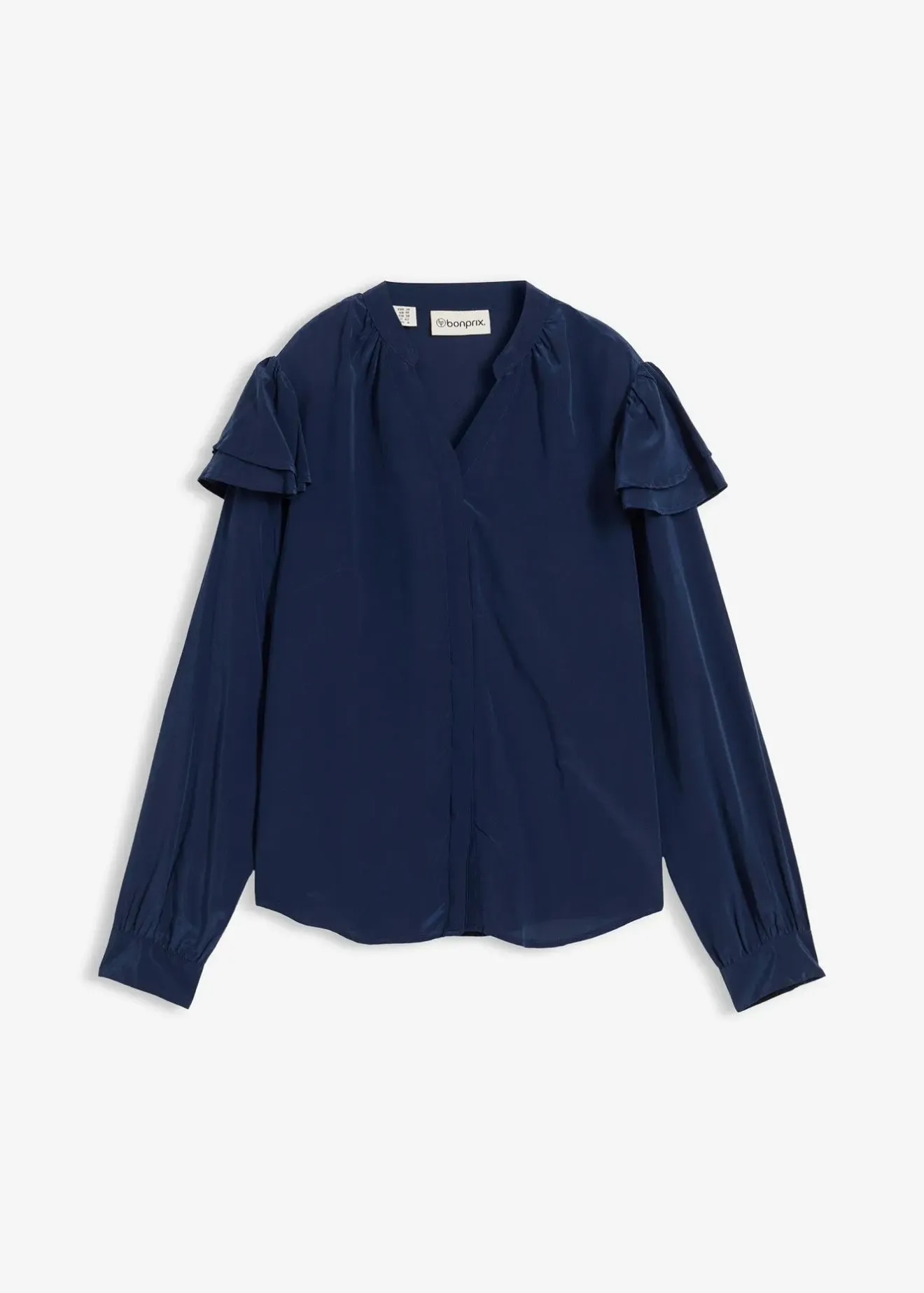 bonprix Chemisier en viscose et soie|Femme Premium|Chemisiers