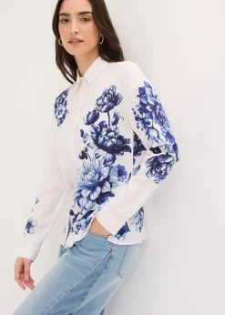 Femme bonprix Chemisiers|Chemisier en viscose fluide