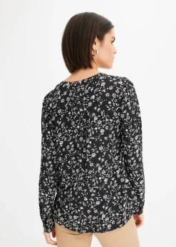 bonprix Chemisier en viscose fluide|Femme Chemisiers