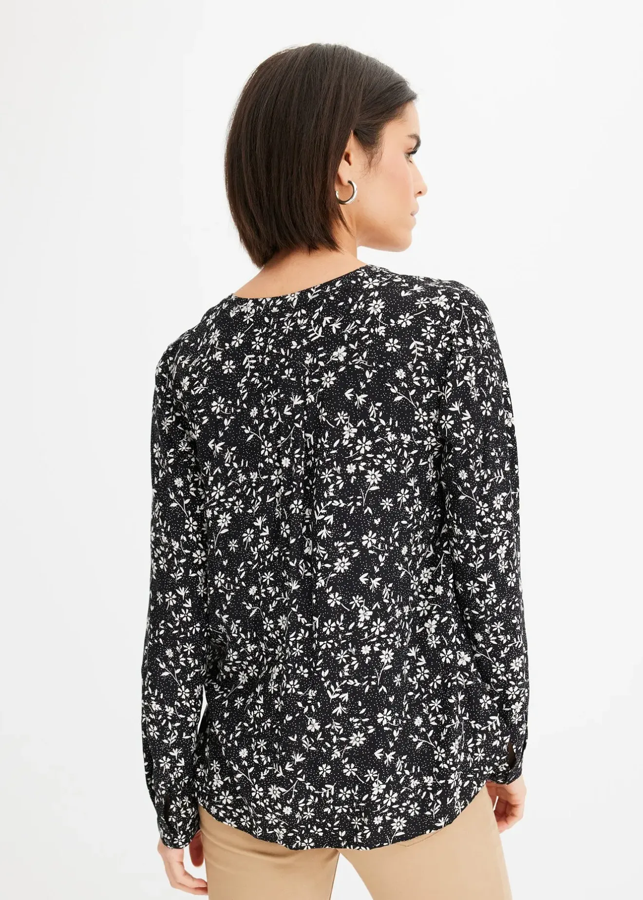 bonprix Chemisier en viscose fluide|Femme Chemisiers