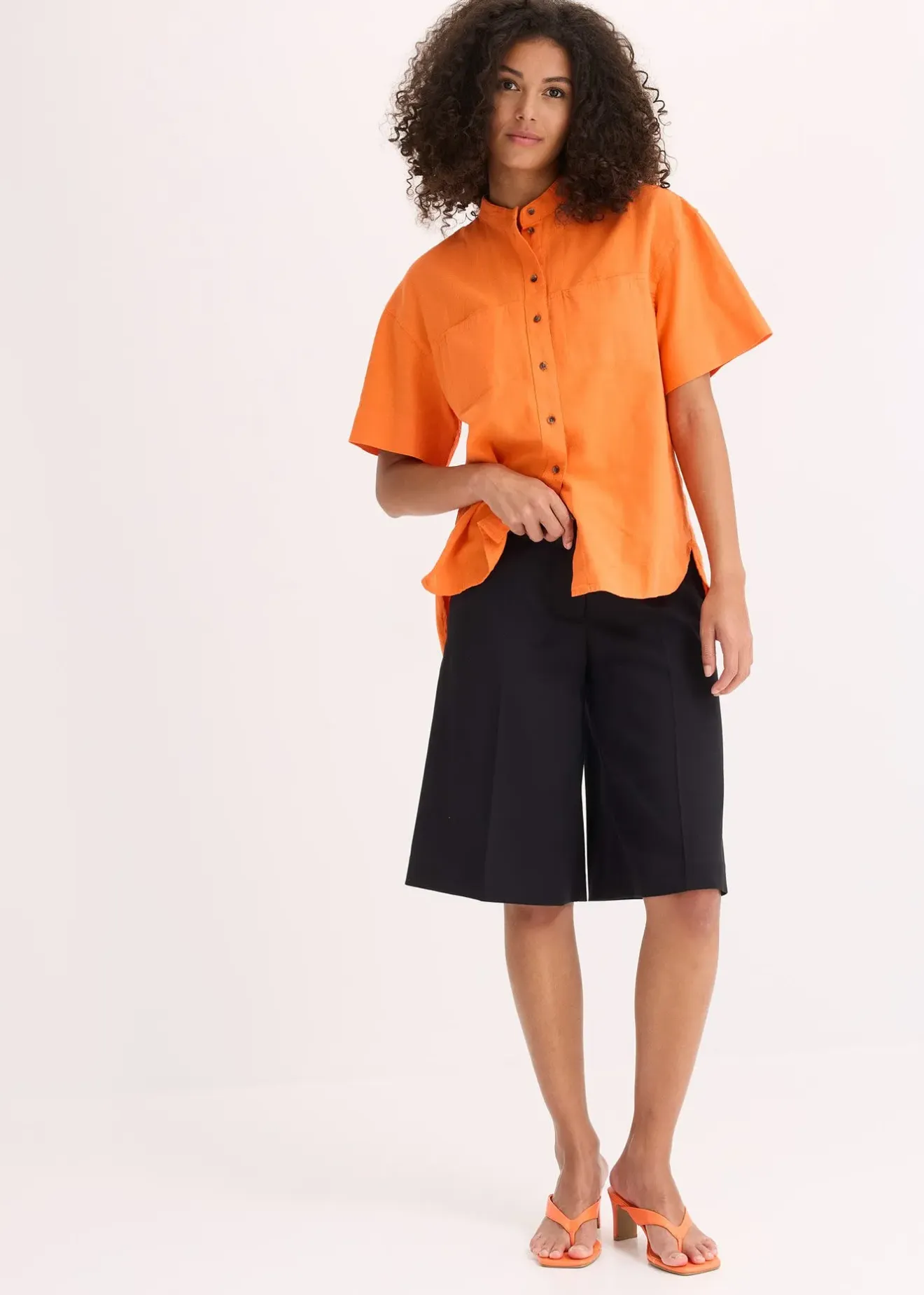 bonprix Chemisier en viscose mélangée|Femme Chemisiers