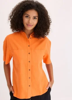 bonprix Chemisier en viscose mélangée|Femme Chemisiers