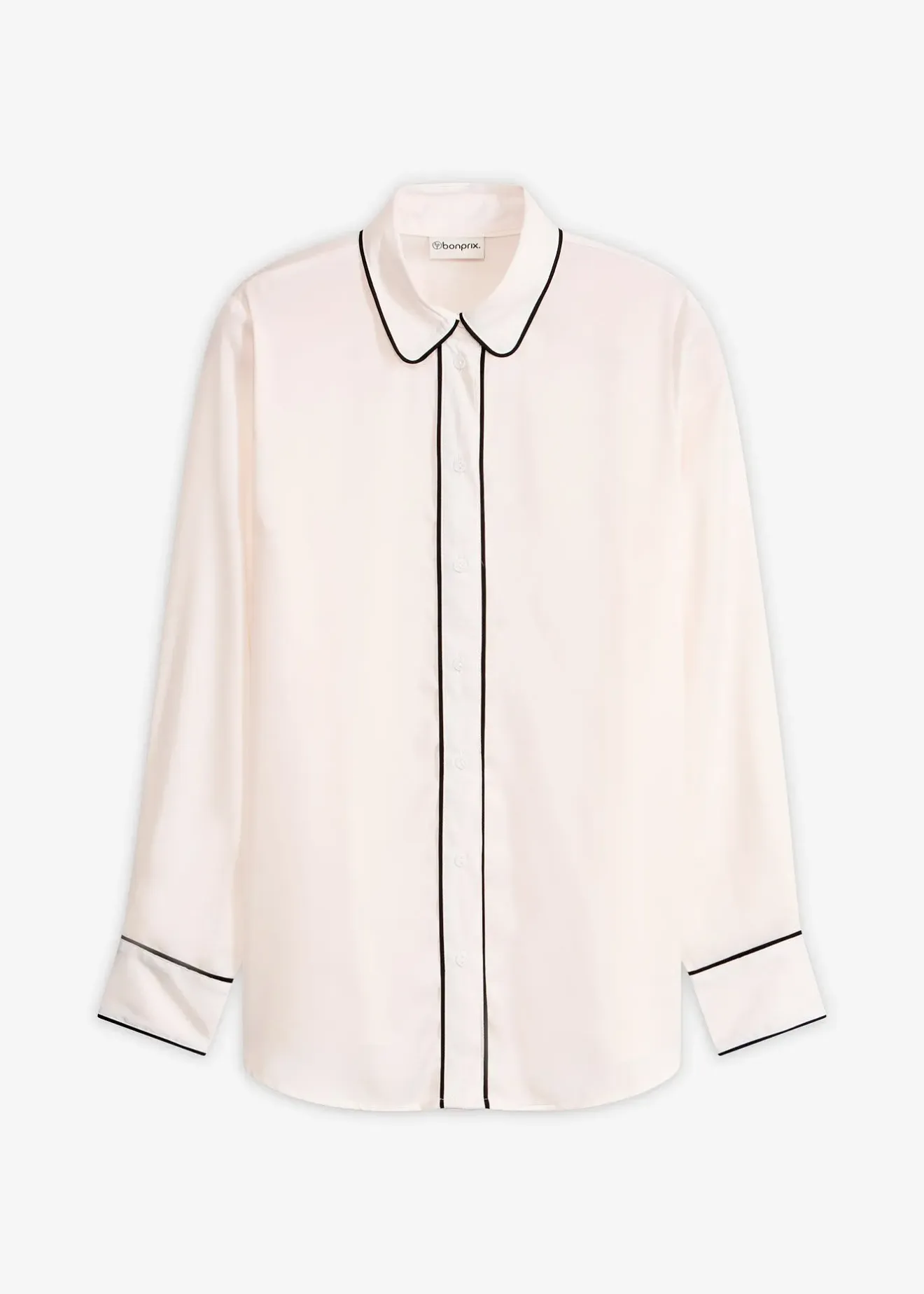 bonprix Chemisier fluide en satin|Femme Chemisiers