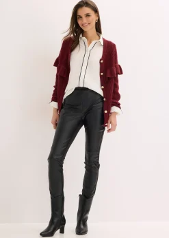 bonprix Chemisier fluide en satin|Femme Chemisiers