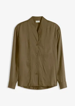 Femme bonprix Chemisiers|Chemisier fluide en satin