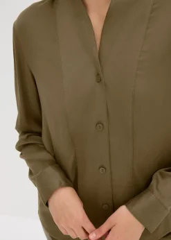 Femme bonprix Chemisiers|Chemisier fluide en satin