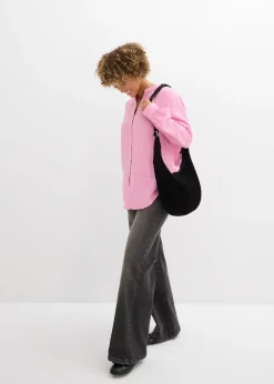 Femme bonprix Chemisiers|Chemisier long en gaze de coton