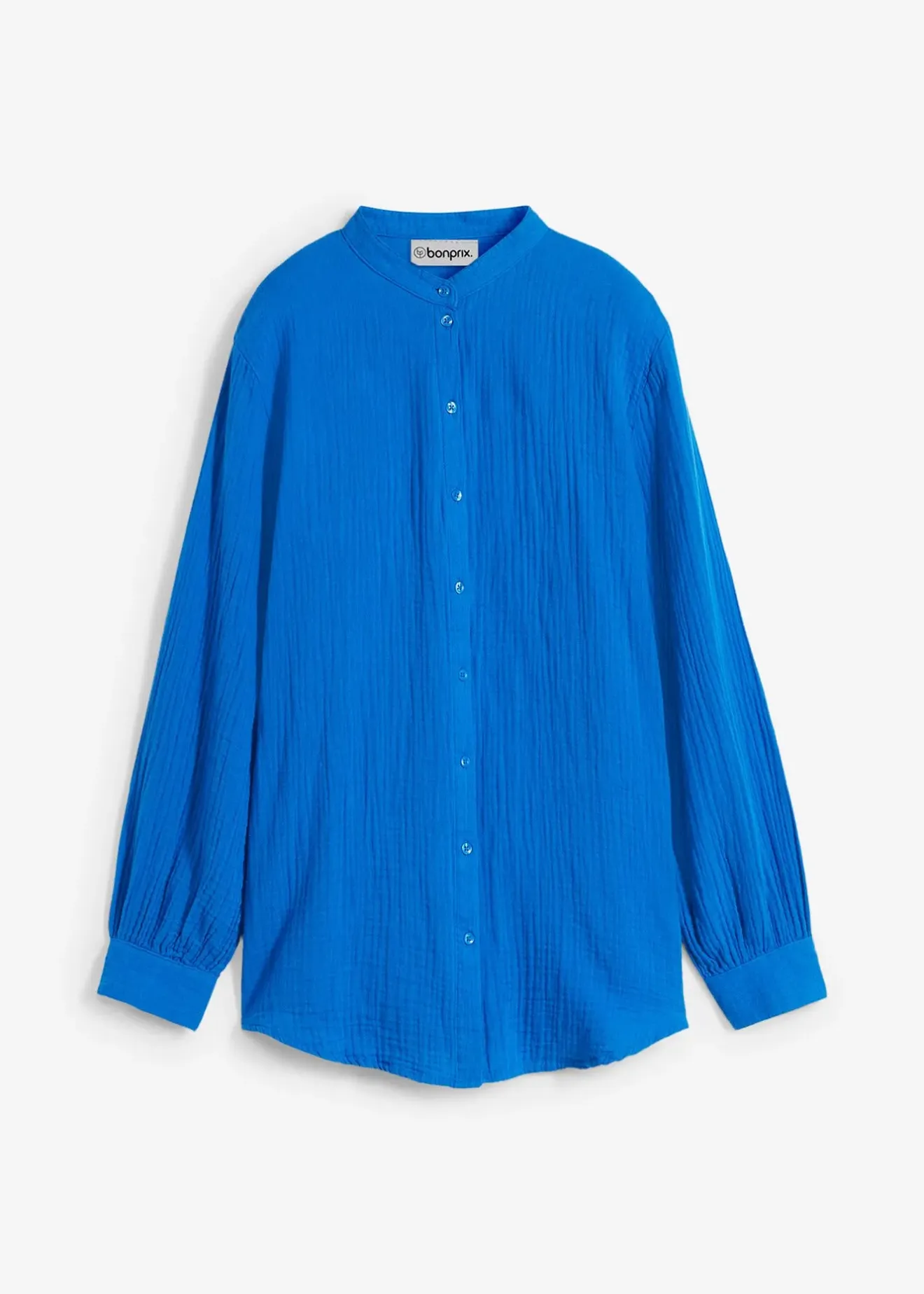 Femme bonprix Chemisiers|Chemisier long en gaze de coton