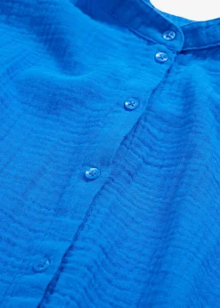 Femme bonprix Chemisiers|Chemisier long en gaze de coton