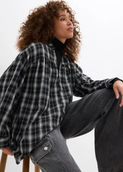 bonprix Chemisier long et oversize|Femme Chemisiers