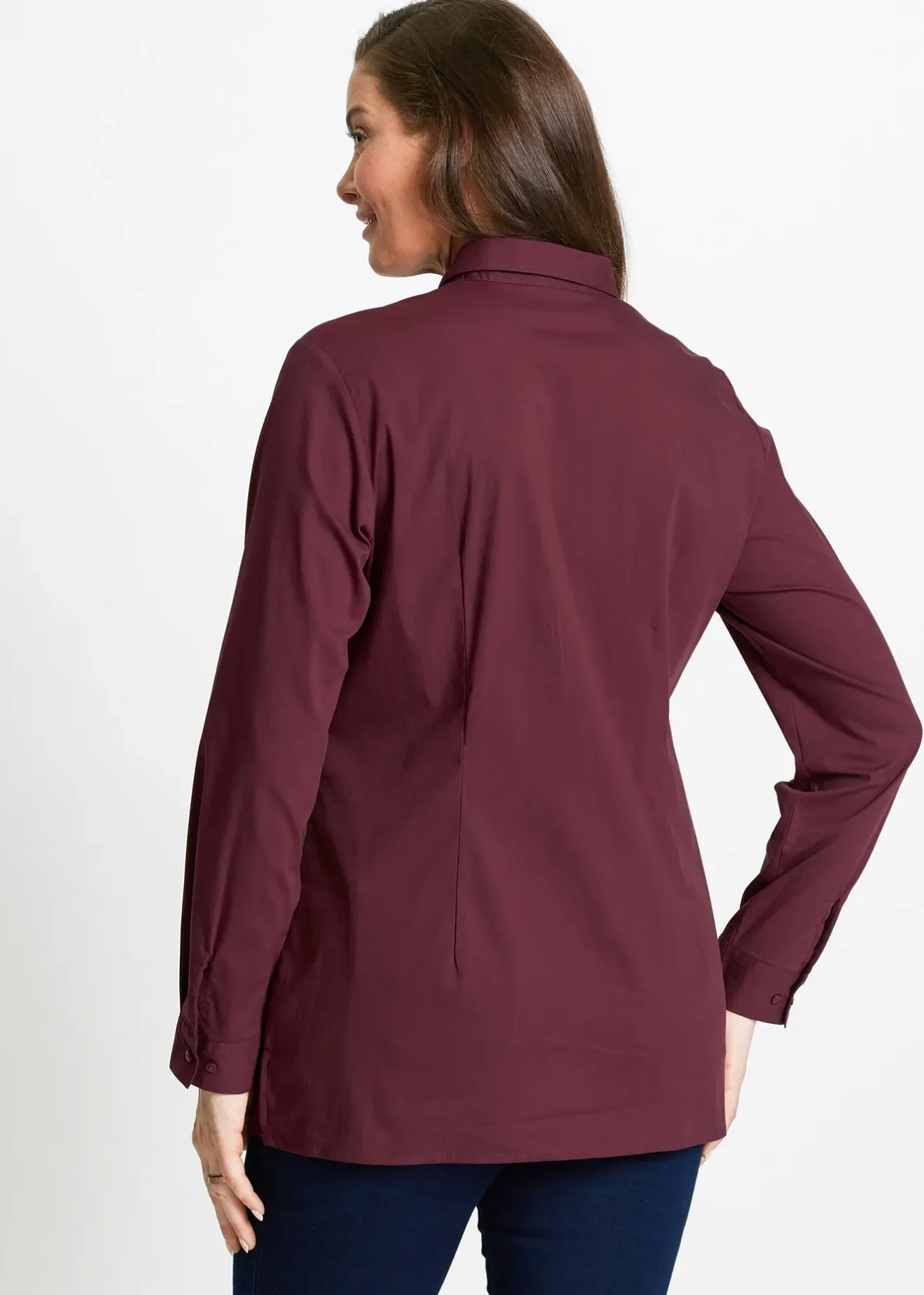 Femme bonprix Chemisiers|Chemisier long extensible