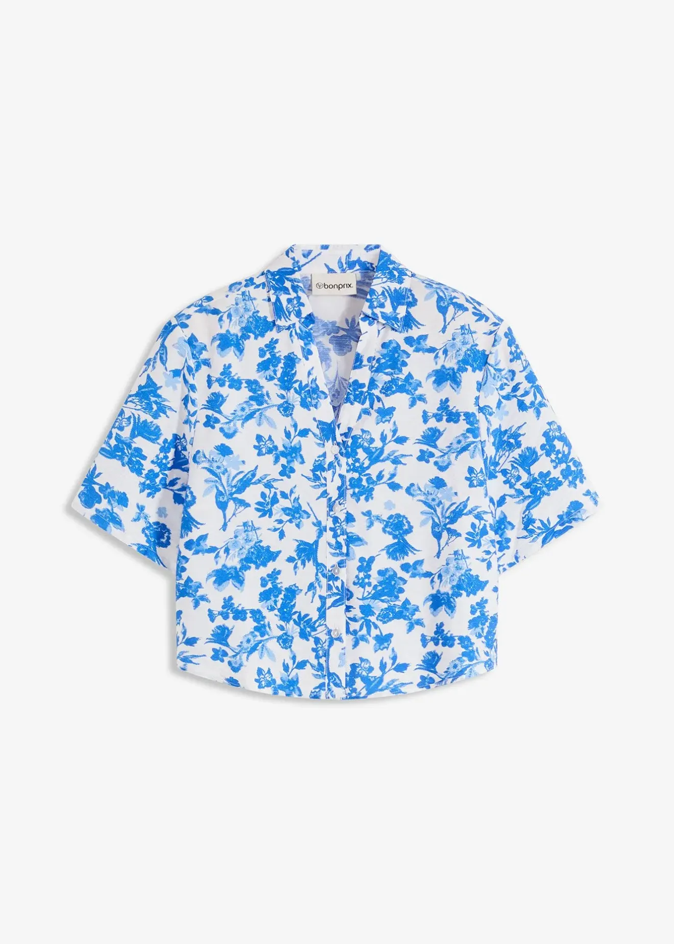 Femme bonprix Chemisiers|Chemisier manches courtes doux et fluide