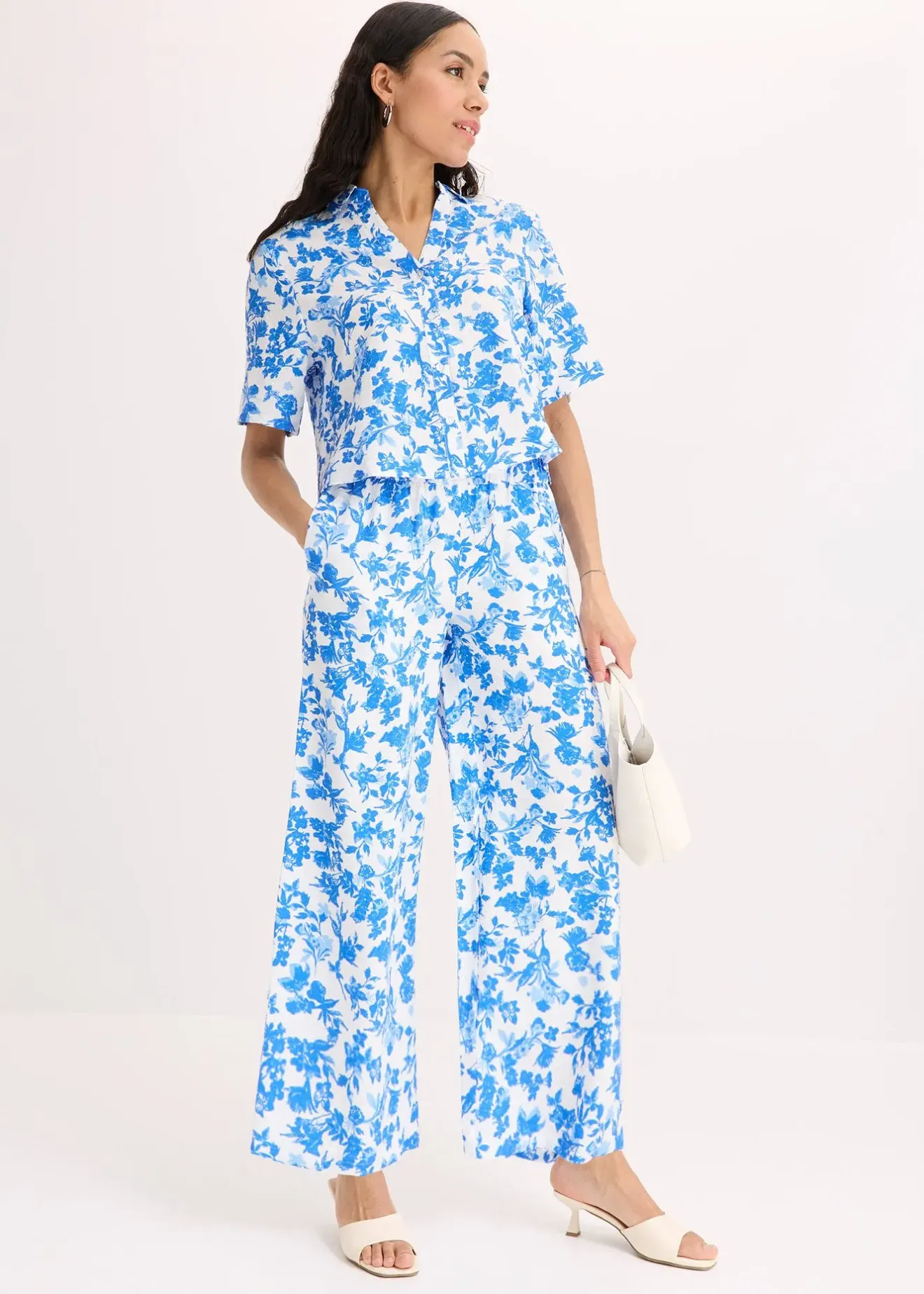 Femme bonprix Chemisiers|Chemisier manches courtes doux et fluide