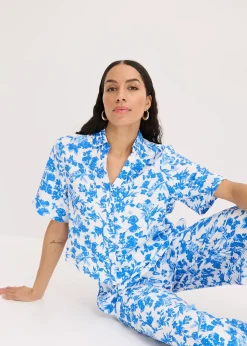 Femme bonprix Chemisiers|Chemisier manches courtes doux et fluide