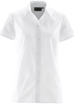 Femme bonprix Chemisiers|Chemisier manches courtes en popeline