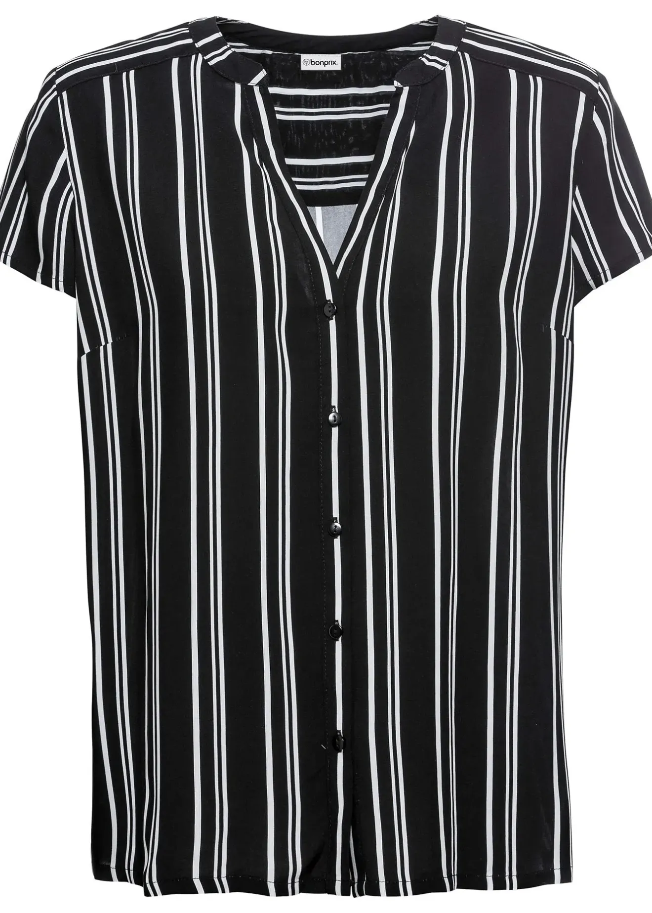 bonprix Chemisier manches courtes 100% viscose|Femme Chemisiers