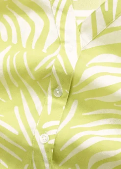 Femme bonprix Chemisiers|Chemisier manches courtes aspect lin