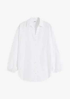 bonprix Chemisier oversize 100 % coton|Femme Chemisiers