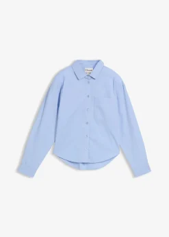 Enfant bonprix Vêtements Enfant|Filles 9-16 Ans·T-Shirts & Chemisiers|Chemisier oversize 100 % coton