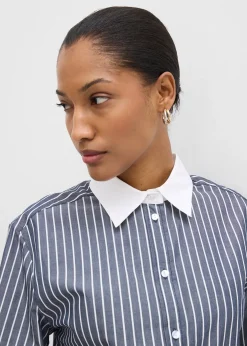 bonprix Chemisier oversize 100% coton|Femme Chemisiers