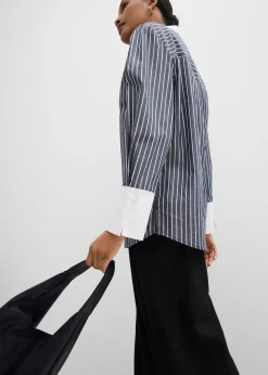 bonprix Chemisier oversize 100% coton|Femme Chemisiers