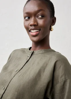 Femme bonprix Premium|Chemisiers|Chemisier oversize 100% lin