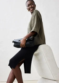 Femme bonprix Premium|Chemisiers|Chemisier oversize 100% lin