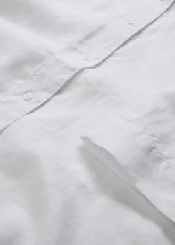 bonprix Chemisier oversize 100% lin|Femme Premium|Chemisiers