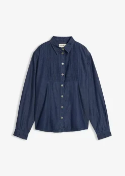 bonprix Chemisier oversize en jean|Femme Chemisiers