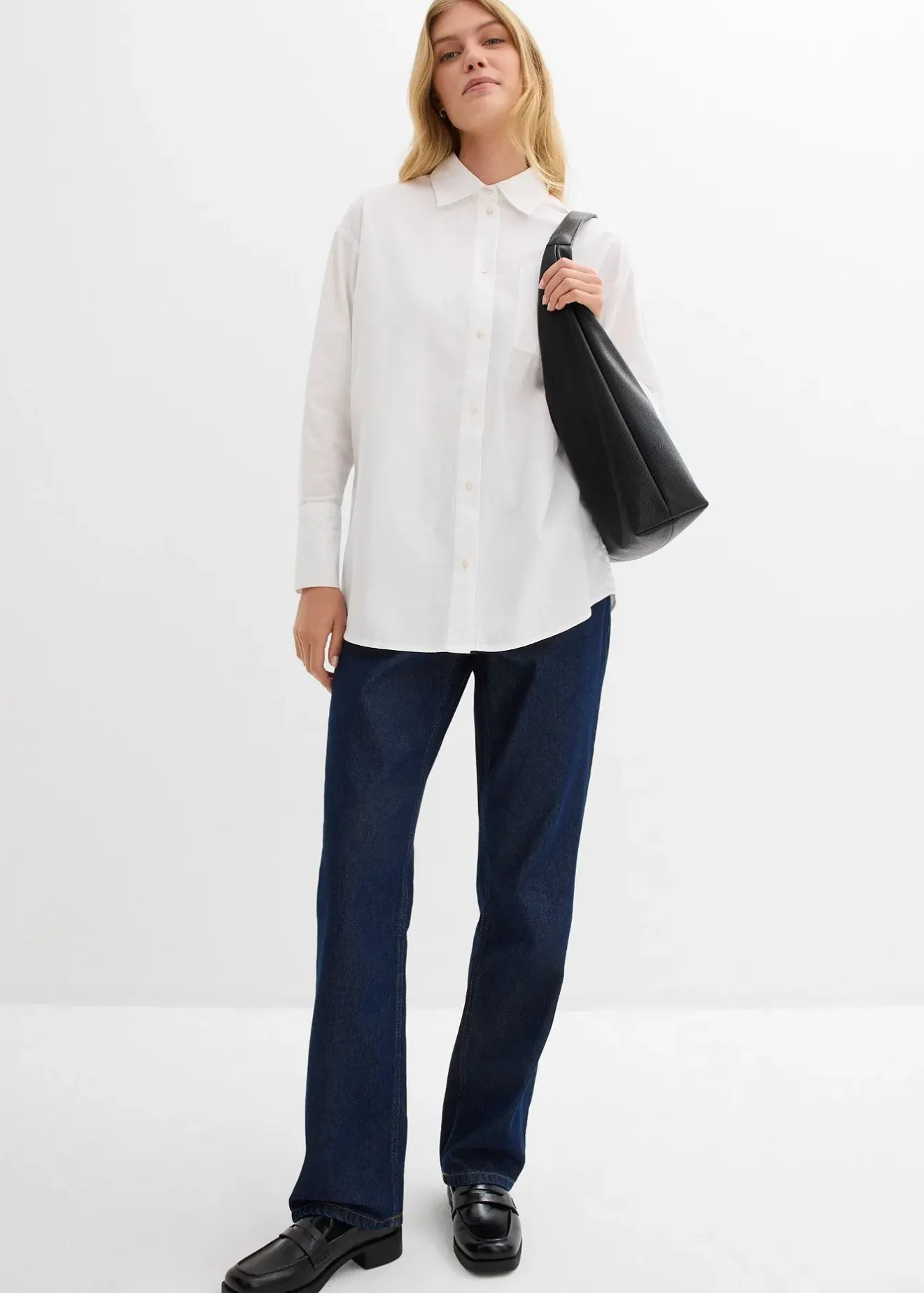 bonprix Chemisier Oxford|Femme Chemisiers