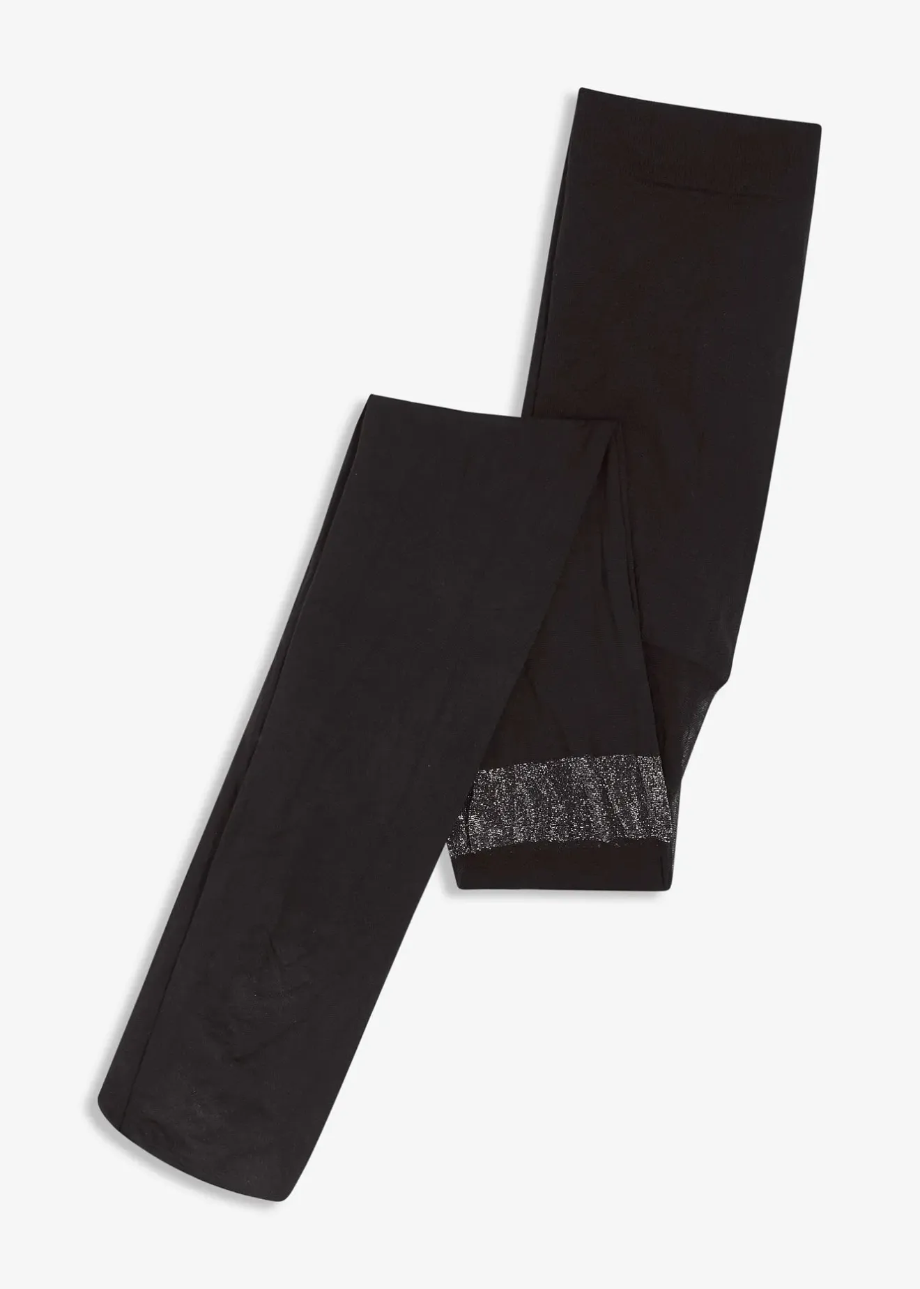 bonprix Collant 70den effet faux bas, avec bordure brillante|Femme Chaussettes & Collants