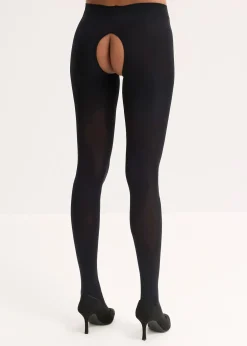 bonprix Collant ouvert 80den opaque|Femme Lingerie Érotique|Chaussettes & Collants