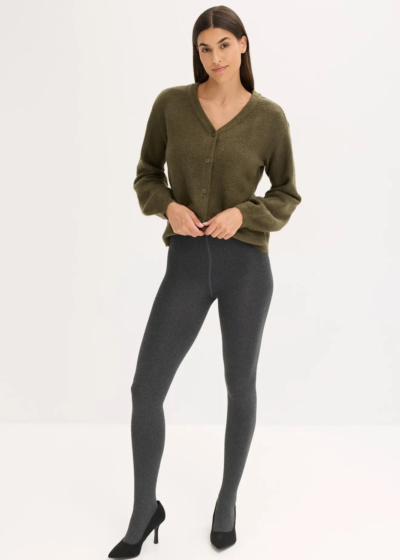 Femme bonprix Lingerie Thermo|Chaussettes & Collants|Collant thermo en polaire 140den