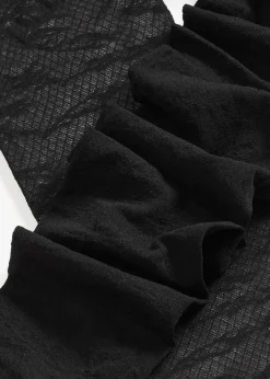 Femme bonprix Chaussettes & Collants|Collant voile résille à motif floral