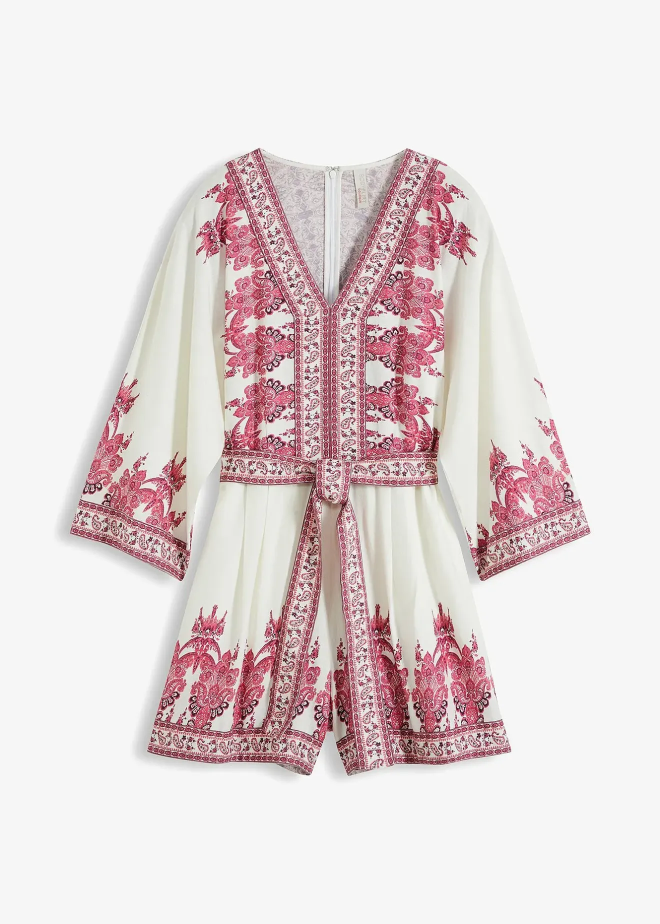 Femme bonprix Combinaisons|Combi short avec lin