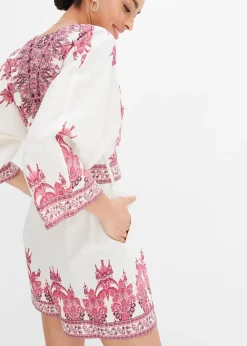 Femme bonprix Combinaisons|Combi short avec lin