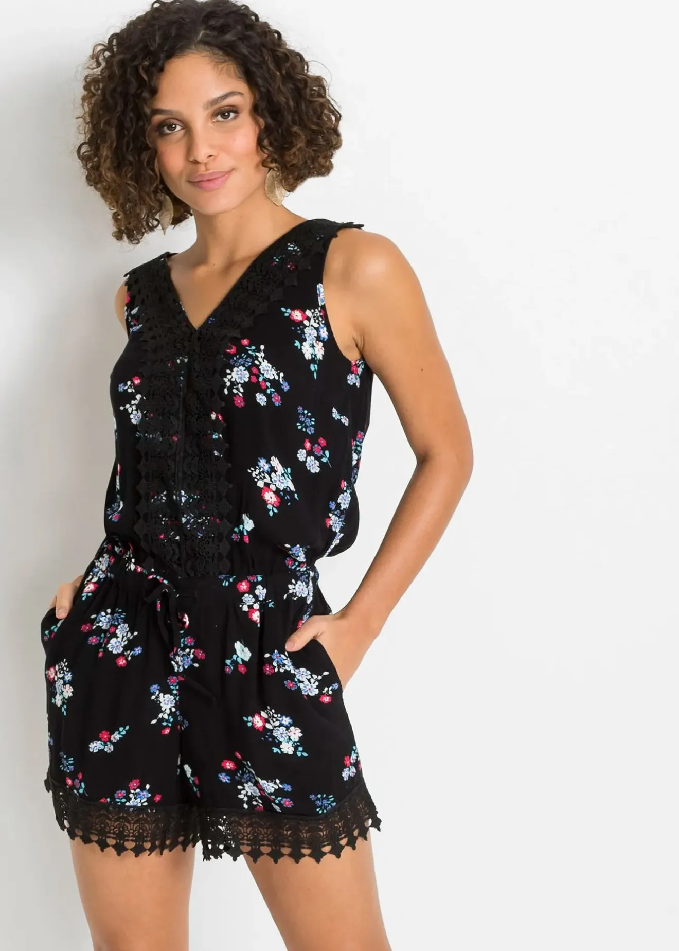 Femme bonprix Combinaisons|Combinaison à dentelle