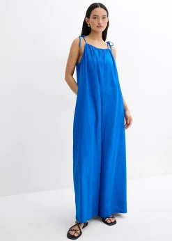 bonprix Combinaison aérienne en lin et viscose|Femme Combinaisons