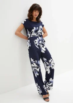 Femme bonprix Tailles Petite|Combinaison avec lien à nouer