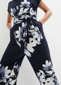 Femme bonprix Tailles Petite|Combinaison avec lien à nouer