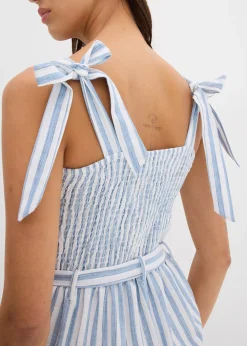 bonprix Combinaison coton et lin|Femme Combinaisons