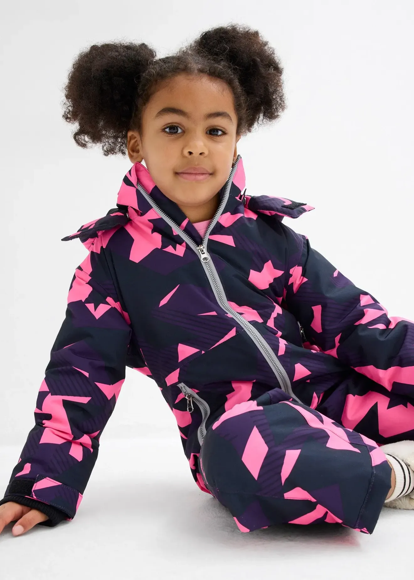 bonprix Combinaison de ski déperlante à capuche amovible|Enfant Vêtements Enfant|Filles 2-8 Ans·Vestes Outdoor