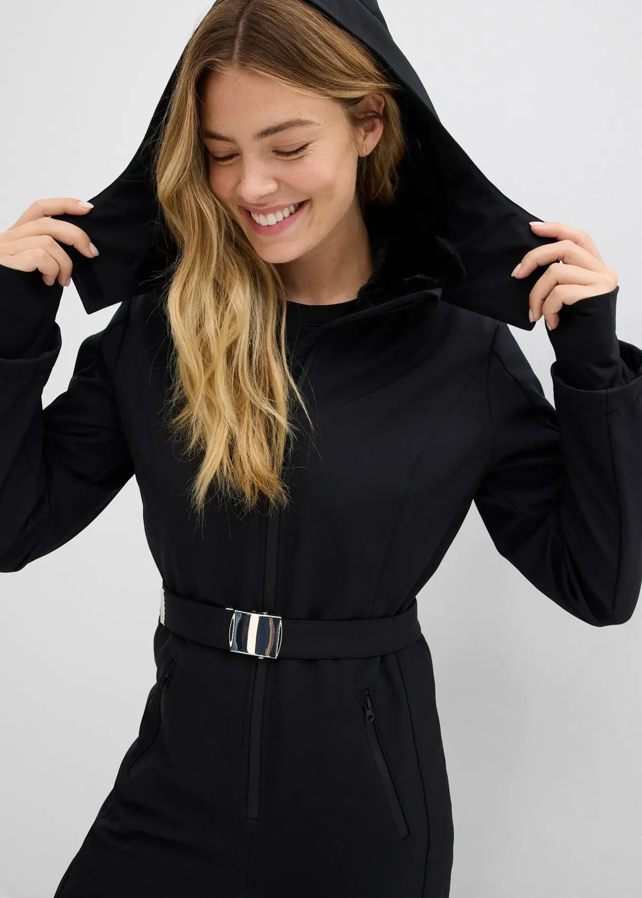 Femme bonprix Vêtements De Plein Air|Vêtements De Sport|Combinaison de ski rembourrée en softshell déperlant