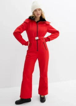 Femme bonprix Vêtements De Plein Air|Vêtements De Sport|Combinaison de ski rembourrée en softshell déperlant