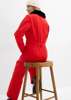 Femme bonprix Vêtements De Plein Air|Vêtements De Sport|Combinaison de ski rembourrée en softshell déperlant